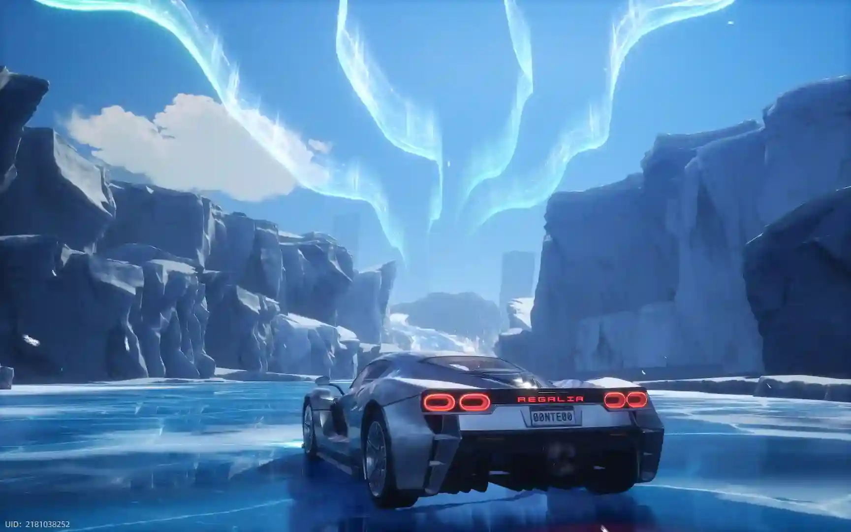 Futuristic cityscape background for NTEGame