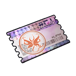 Colorful Ticket Stub