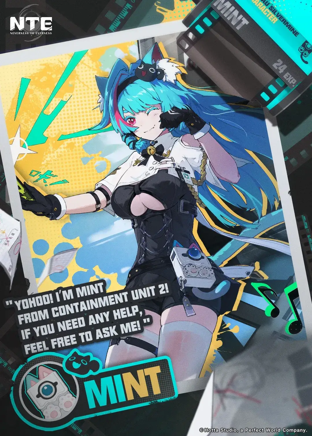 Mint portrait